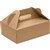 BIOPAK BIOBOARD CARRY TRAY BOX WITH HANDLE 240 X 170 X 85MM PACK 100
