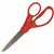 WESTCOTT ANTIMICROBIAL SCISSORS 178MM RED