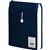 BANTEX ATTACHE FILE CASE ELASTIC CLOSURE A4 NAVY
