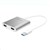 J5CREATE MULTI MONITOR ADAPTER USB 30 TO DUAL HDMI SILVER