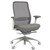 KONFURB LUNA OFFICE CHAIR WITH ARMS WHITE