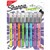 SHARPIE CLEAR VIEW HIGHLIGHTER STICK SEETHROUGH CHISEL ASSORTED PACK 8