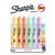 SHARPIE SMEARGUARD TANK HIGHLIGHTER CHISEL ASSORTED PACK 6