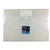 PROTEXT DOCUMENT WALLET WITH BUTTON CLOSURE A5 CLEAR
