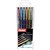 PENTEL K110 HYBRID DUAL METALLIC GEL INK PEN 10MM ASSORTED PACK 6