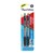 PAPERMATE BALLPOINT PEN 100MM BLACK PACK 2