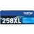 BROTHER TN258XLC TONER CARTRIDGE HIGH YIELD CYAN