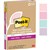 POSTIT 4621R4SSNRP SUPER STICKY NOTES 101 X 152MM RECYCLED LINED WANDERLUST PASTELS PACK 4