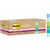 POSTIT 654R12SST SUPER STICKY NOTES 76 X 76MM RECYCLED OASIS PACK 12
