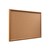 VISIONCHART PINBOARD 900X600MM CORK OAK STYLE FRAME