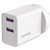 COMSOL DUAL USBA WALL CHARGER 12W WHITE