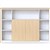 RAPIDLINE CASA SHELVING AND STORAGE UNIT 1800 X 1250H X 400MM