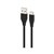 COMSOL USBA TO USBC STRIPE LINE CABLE 1M BLACK