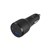 COMSOL 65W DUAL PORT LAPTOP CAR CHARGER  1M USBC CABLE BLACK
