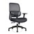 YS DESIGN ROMEO MEDIUM BACK EXECUTIVE OFFICE CHAIR BLACK