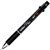 ARTLINE FLOW RETRACTABLE BALLPOINT PEN 4COLOUR CHARCOAL