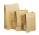 HUHTAMAKI SOS 12 BROWN PAPER BAG SQUARE BOTTOMS 350L X 180W X 115G PACK 250