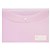 MARBIG DOCULOPE DOCUMENT WALLET A4 PASTEL PINK