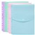 MARBIG BINDER WALLET TOP OPEN A4 PASTEL ASSORTED