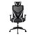 ONEX GE300 BREATHABLE ERGONOMIC GAMING CHAIR  BLACKWHITE
