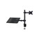 MR MONITOR ARMPOST DUAL MONITORLAPTOP TRAY ARMS