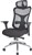 AVATAR HIGH BACK EXECUTIVE BLACK MESH BACK CHAIR CHROME STAR BASE 140KG