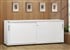 BLEND CREDENZA SLIDING DOOR LOCKABLE 1500 X 450 X 720MM WHITE