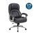 HERCULES HIGH BACK BLACK LEATHER EXECUTIVE CHAIR 175KG