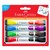 MARKER FABERCASTELL MAGNETIC WHITEBOARD  ERASER CAP 8 COLOURS PACK 4