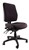 ERGO AIR ERGONOMIC HIGH BACK TASK CHAIR WITH LUMBAR PUMP BLACK 160KG
