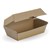 BIOWAY PREMIUM ENVIRO SNACK BOX REGULAR BROWN PACK 50